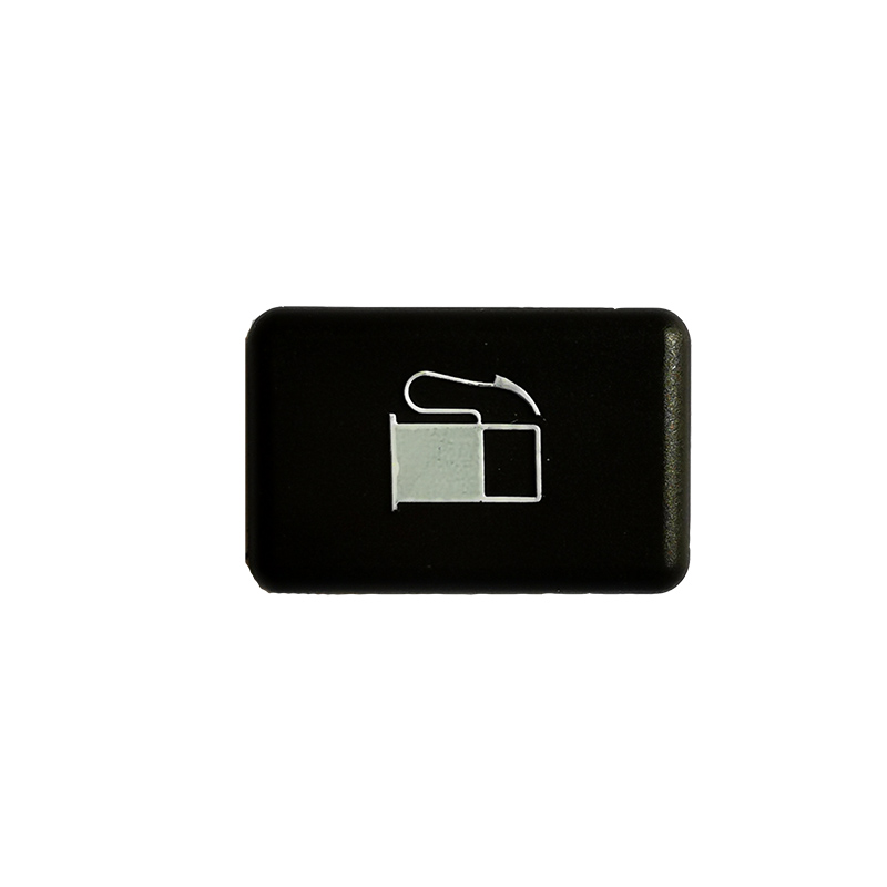 Fuel tank cap opening handle